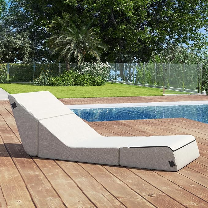 jela Outdoor Sofa, Waterproof Folding Lounge Chair and Sofa, UV Resistant Patio - Image 9