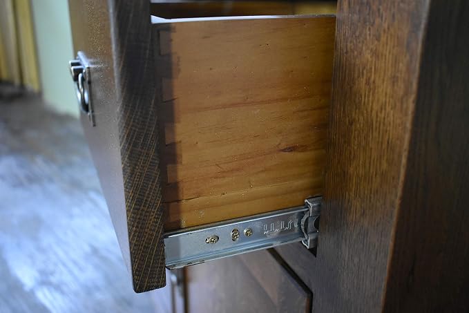 Crafters and Weavers Mission 2 Door 2 Drawer Cabinet - Image 5