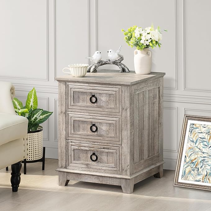 Joaxswe 18" Farmhouse Night Stand - Image 6