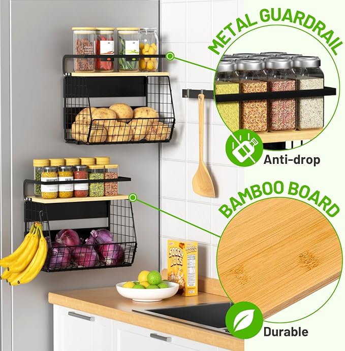 Ofiray-home Magnetic Shelf for Fridge - Image 3