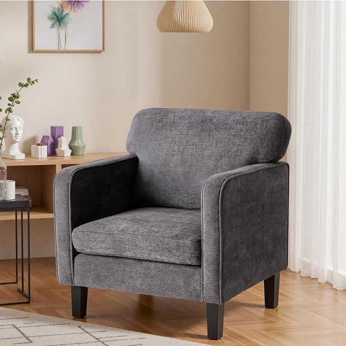 DUMOS Modern Accent Chairs for Living Room, Corner Chairs for Adults, Reading - Image 6