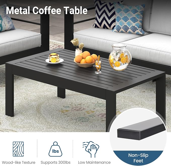 Wisteria Lane Metal Patio Furniture Set - Image 7