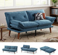 LINSY HOME Futon Sofa Bed, 3 in 1 Convertible Comfy Loveseat Sleeper Sofa Bed by LINSYHOME