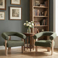 VKNOW Accent Chair Living Room Chairs Set of 2, Modern Upholstered Arm Chair by VKNOW