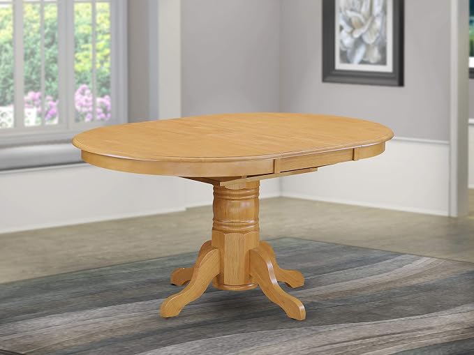East West Furniture AVT-OAK-TP Avon Modern Kitchen Table - Image 2
