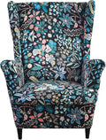 KRFOONN Wingback Chair Covers Slipcovers 2 Piece Stretch Wing Chair Covers by KRFOONN