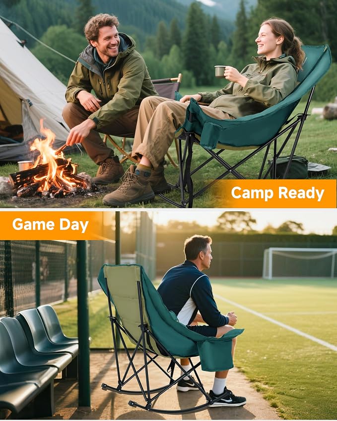Slsy Oversized Rocking Camping Chair - Image 5