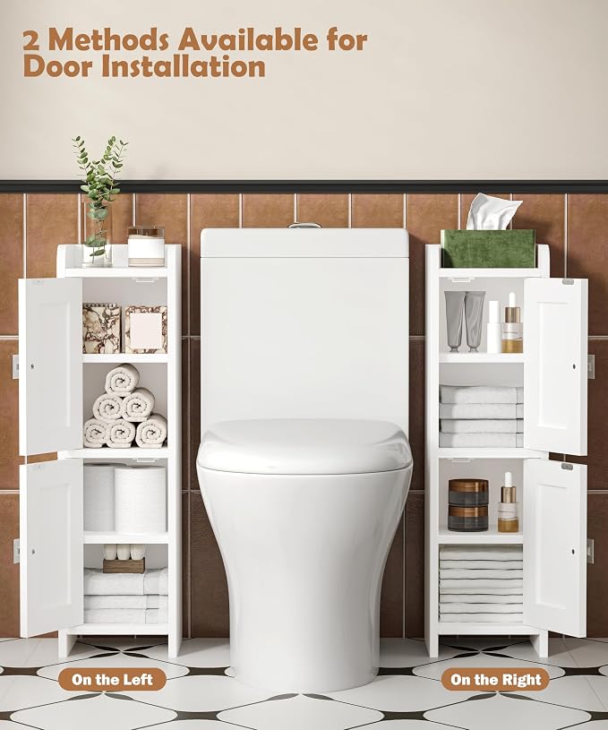 Akxomel Small Bathroom Cabinet - Image 4