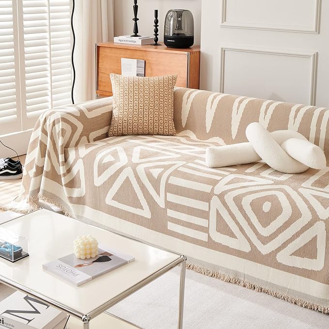 VClife Boho Couch Cover, Washable Sofa Cover by VCLIFE