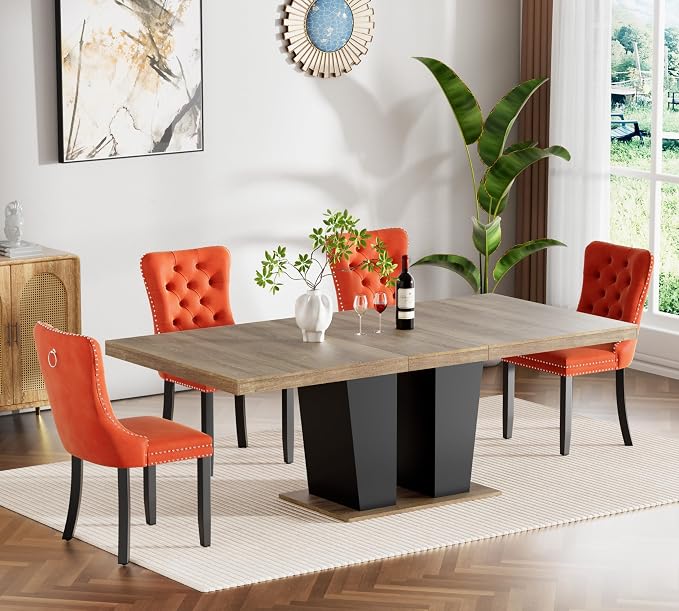 Henf 5 Pieces Extendable Dining Table Set by Henf
