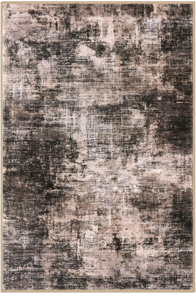 IOHOUZE Abstract Area Rug 4x6 Ft Washable Rugs - Image 8