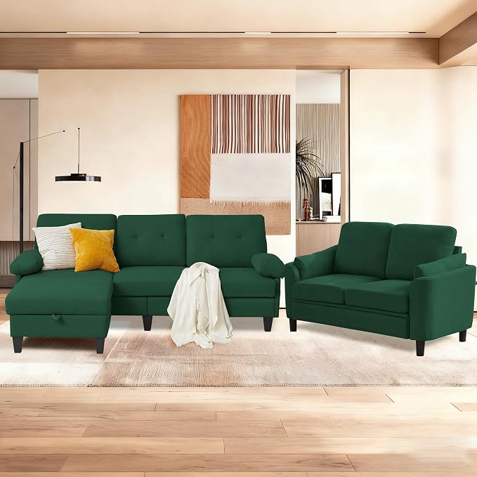 5 Seat Sectional Sofa Set for Living Room Set by PingLiangHome