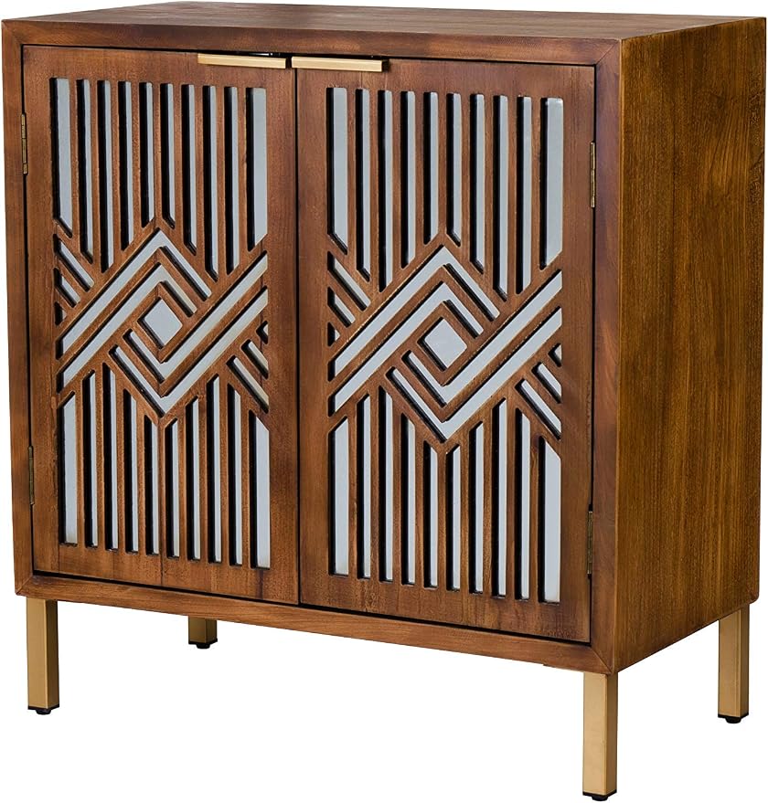 COZAYH 2 Door Accent Cabinet, Wood Sideboard Storage Furniture - Image 7