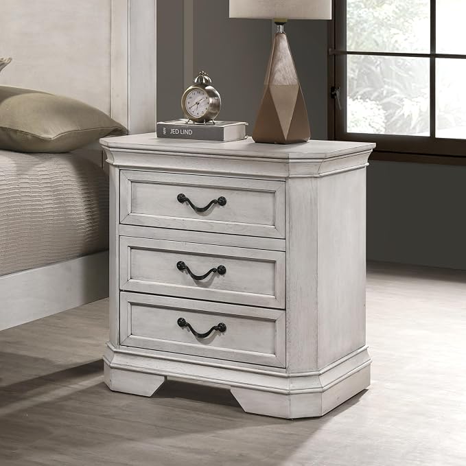 Roundhill Furniture Maderne Wood Panel Bed - Image 9