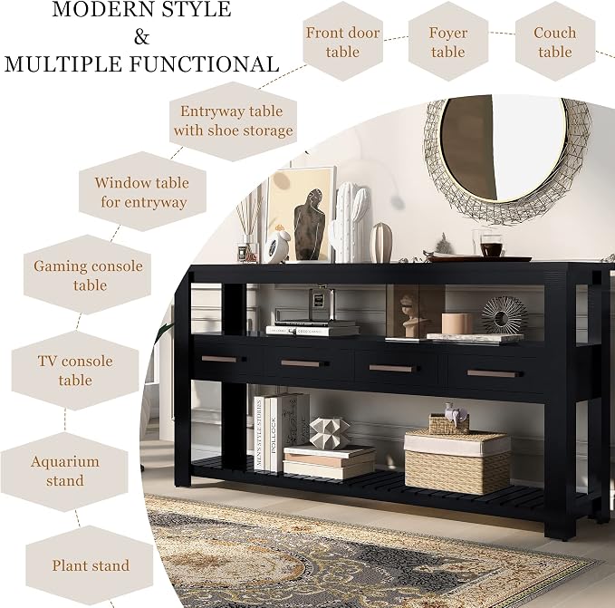 LKTART Console Table for Entryway - Image 9