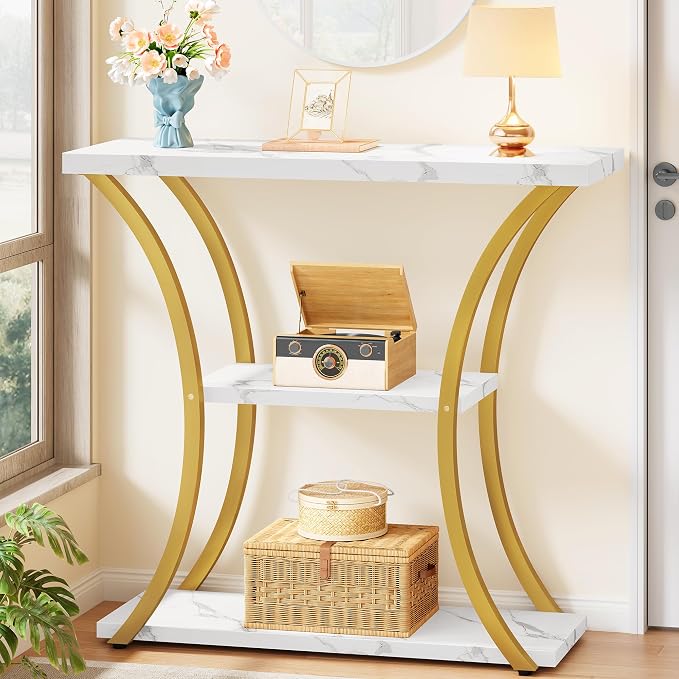 Hoctieon 3 Tier Console Table by Hoctieon