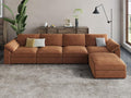 EASE MOOSE Large Sectional Modular Sofa，Large L Shape Sectional Couch Wide Deep by EASEMOOSE