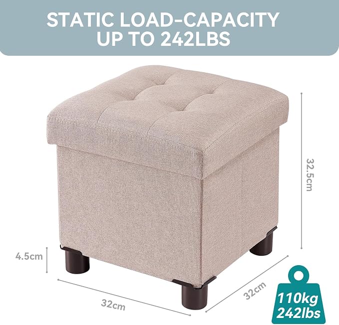 BRIAN & DANY Small Ottoman - Image 2