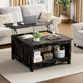 FABATO Lift Top Coffee Table, 31.5" Farmhouse Coffee Tables by FABATO