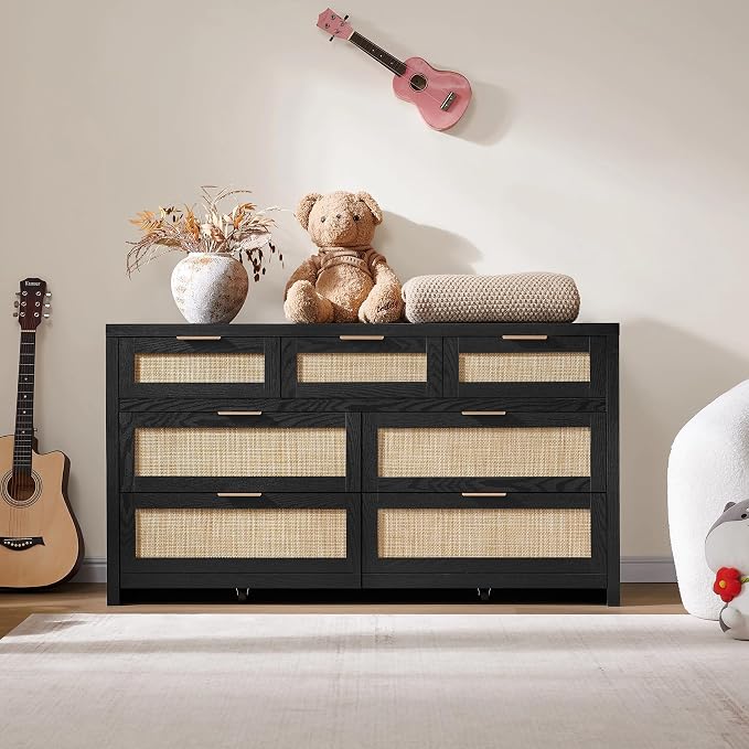 SICOTAS 7 Drawer Dresser for Bedroom, Large Chest of Drawers for Bedroom - Image 9