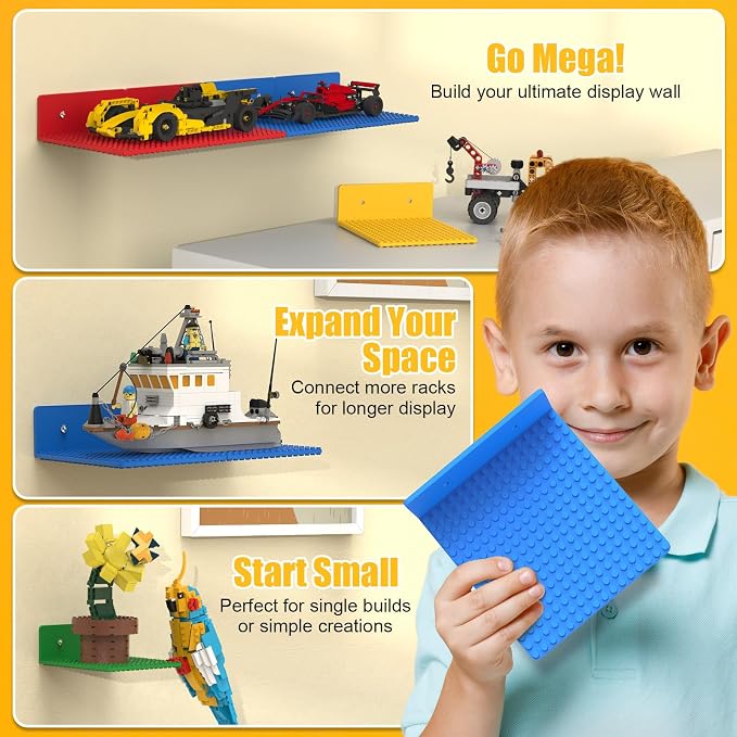 8-Pack Small Floating Shelves for Wall Compatible - Image 6