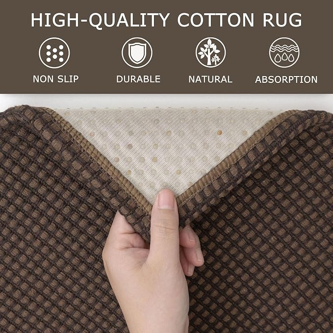 KOZYFLY Runners for Hallways 2x8 ft Washable Kitchen Runner Non Slip Rubber - Image 6