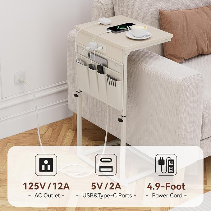Vagusicc C-Shaped End Table - Image 7