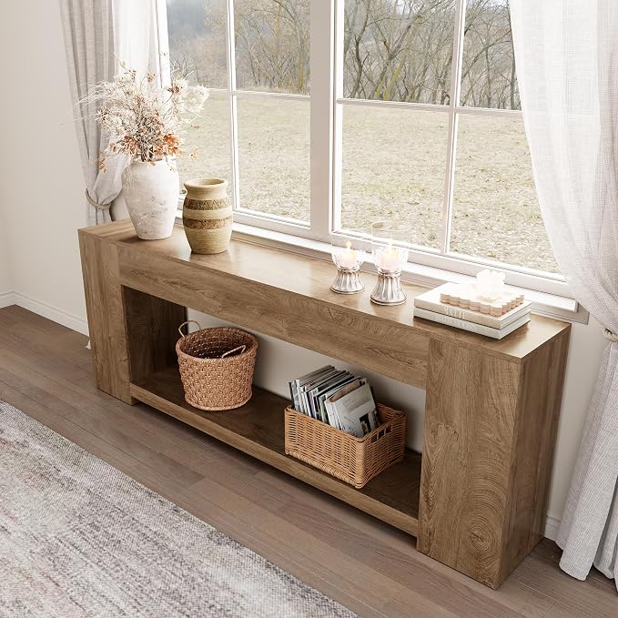 Epecoya 86-Inch Extra Long Console Table - Image 7
