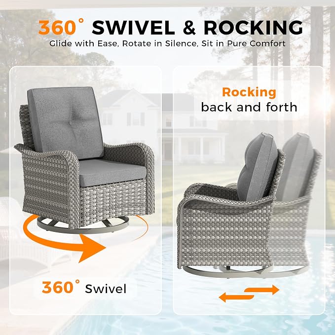 10-Seat Modern Patio Furniture Set - Image 5