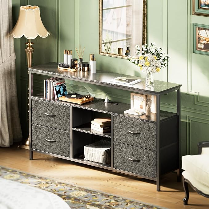 Huuger 47 Inch TV Stand Dresser - Image 9