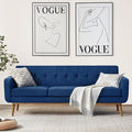 HUIMO Sofa Couch, Mid Century Modern Sofa by HUIMO