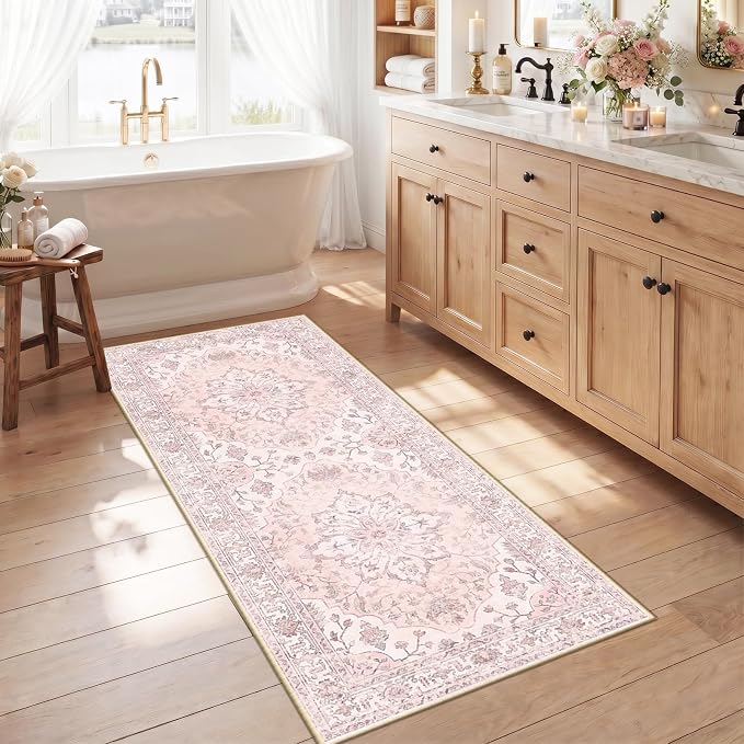 RELEANY Area Rugs 2'6"x5' Runner Rug Non Slip Washable by RELEANY
