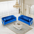 DAMAIFROM Mid Century Modern Chesterfield Sofa Couch, 6 Seat Tufted Sofas by DAMAIFROMFURNITURE