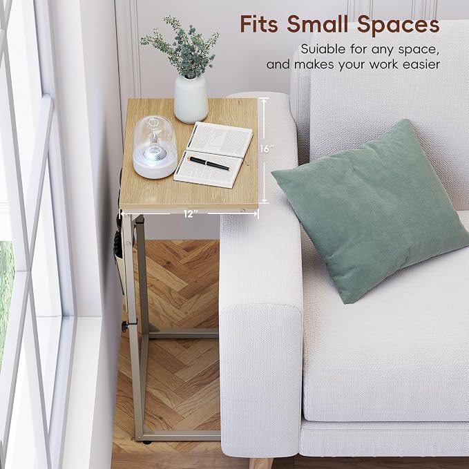 Vagusicc C-Shaped End Table - Image 4