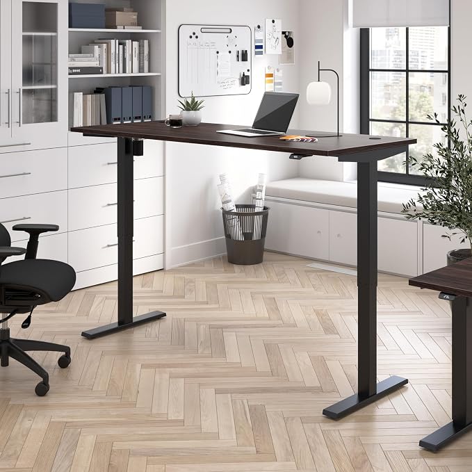 Bush Business Furniture 72-inch Electric Height Adjustable Standing Desk - Image 2