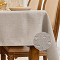 BALCONY & FALCON Rectangle Tablecloth，Washable Wrinkle Resistant and Water by BALCONYFALCON
