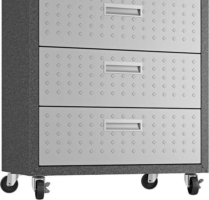 Manhattan Comfort Fortress Collection Convenient Durable Mobile Garage Chest - Image 7