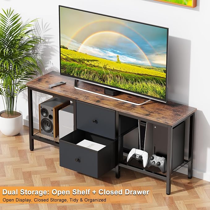 TV Stand Suitable for TVs up to 55 Inches, Entertainment Center - Image 6