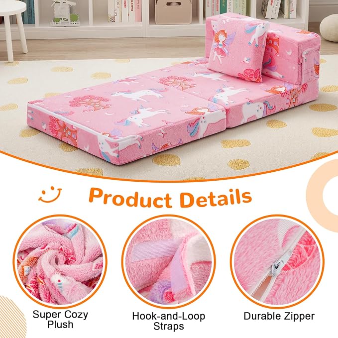 MeMoreCool Foldable Futon Chair Bed - Image 7