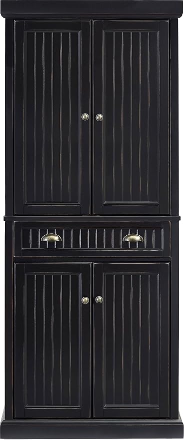 Crosley Furniture Seaside Coastal Pantry Storage Cabinet - Image 4