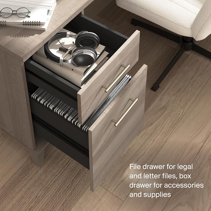 Bush Home 60-Inch L-Shaped Desk - Image 6