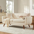 Tbfit 65" W Loveseat Sofa, Mid Century Modern Decor Love Seat Couches by TBfit