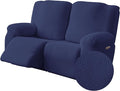 Genina Recliner Loveseat Covers, Stretch Reclining Sofa Covers, 2 Seater Couch by Genina