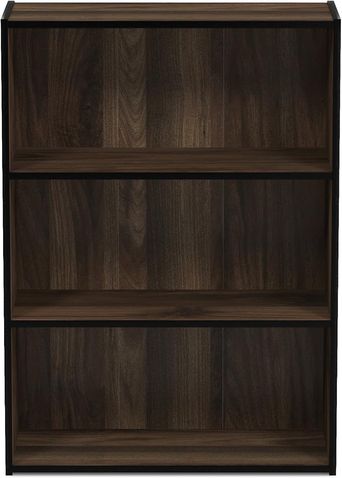 Furinno PASIR Book Shelf, 3-Tier Bookshelf, Storage Shelves Bookcase, 9.7 x - Image 7