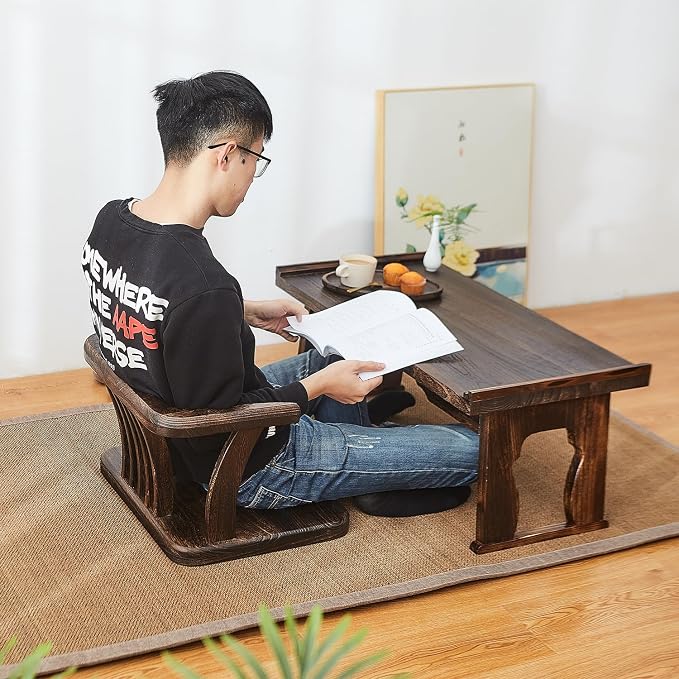 Japanese Floor Table, Small Coffee & Tea Table, Altar - Image 9