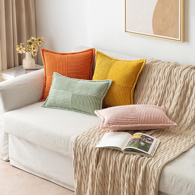 MIULEE Spring Decorative Lumbar Throw Pillow Covers - Image 5