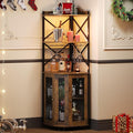 JKsmart Corner Bar Cabinet by JKsmart