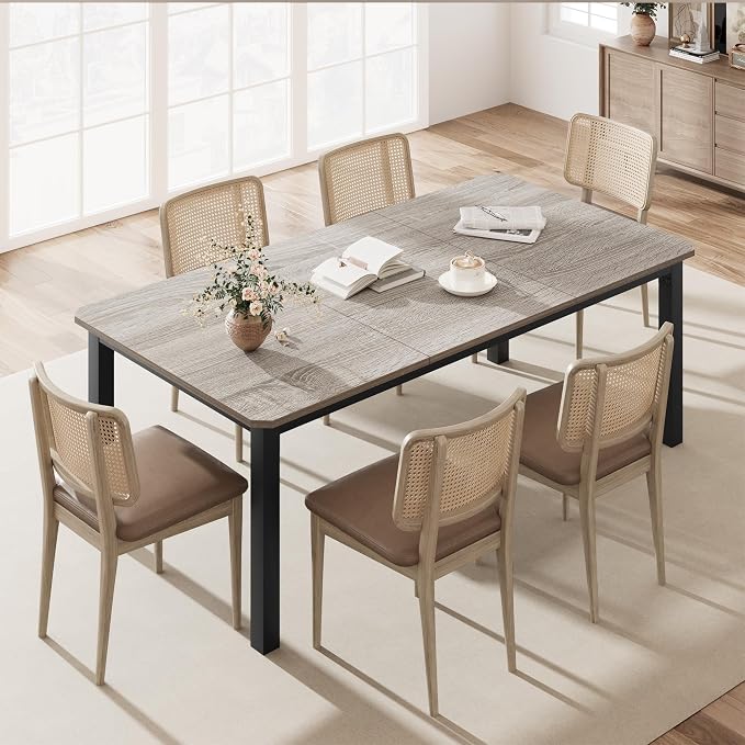 GarveeHome Industrial Dining Table - Image 7