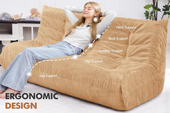 Bean Bag Chair, Giant Beanbag Chairs - Image 4