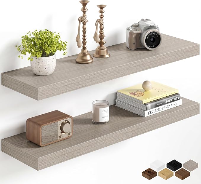Fun Memories 30Inch Floating Shelves by FunMemories